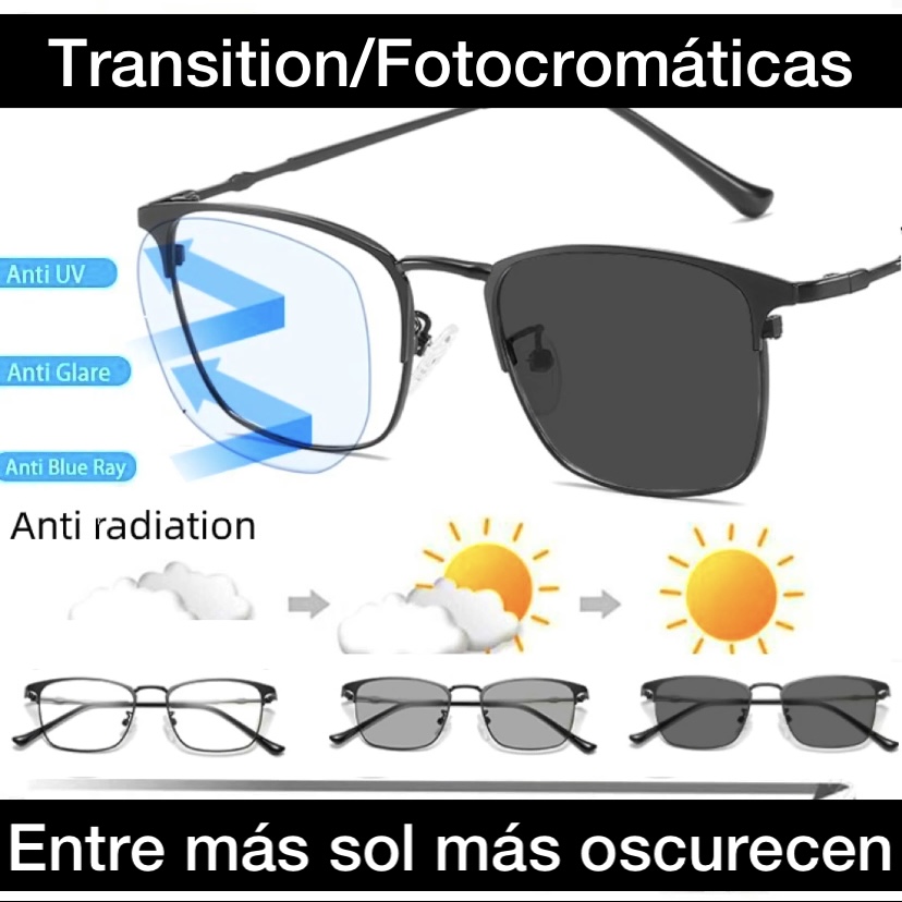 Gafas Fotocromaticas F4 + Filtro UV 400 – Guibey