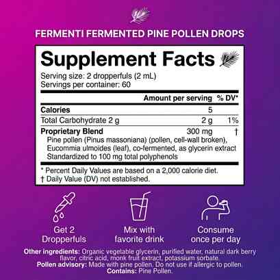 Fermenti supplement facts